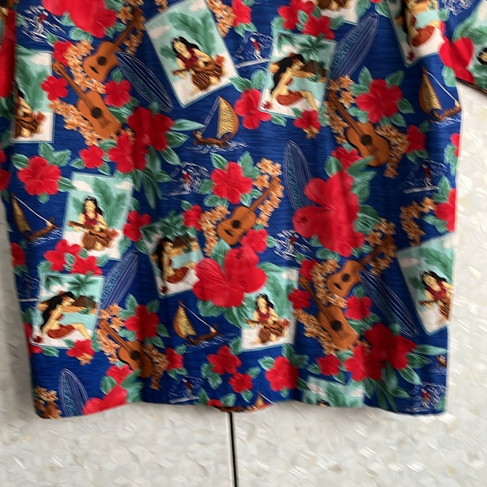 Colorful Hawaiian short sleeve shirt - Picture 8 of 8